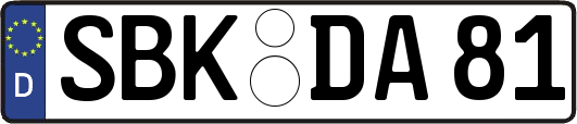 SBK-DA81