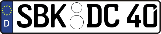 SBK-DC40
