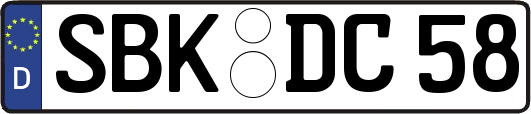 SBK-DC58
