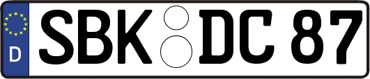 SBK-DC87