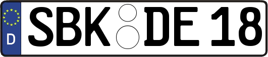 SBK-DE18