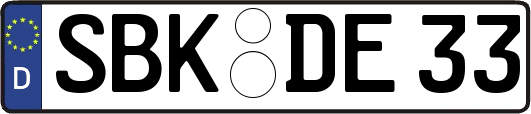 SBK-DE33