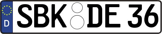 SBK-DE36