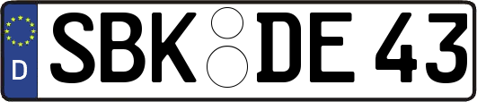 SBK-DE43