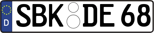 SBK-DE68