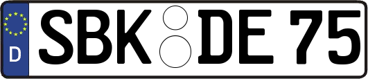 SBK-DE75