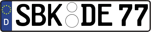 SBK-DE77