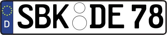 SBK-DE78
