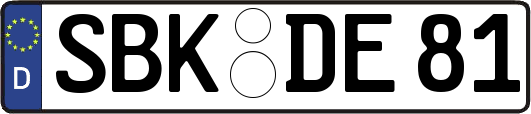 SBK-DE81