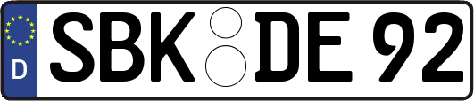 SBK-DE92