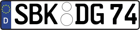 SBK-DG74