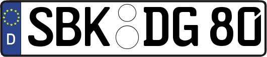 SBK-DG80