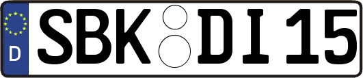 SBK-DI15