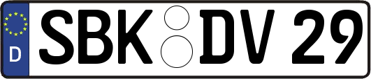 SBK-DV29