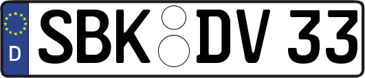 SBK-DV33
