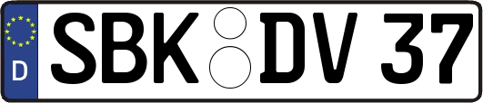 SBK-DV37