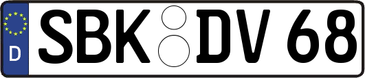 SBK-DV68