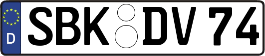 SBK-DV74