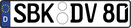 SBK-DV80