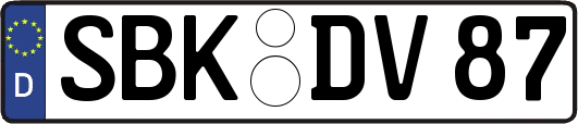 SBK-DV87