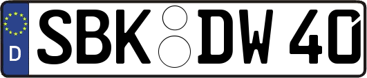 SBK-DW40
