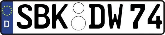 SBK-DW74