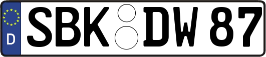 SBK-DW87
