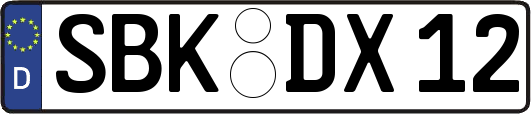 SBK-DX12