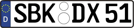SBK-DX51