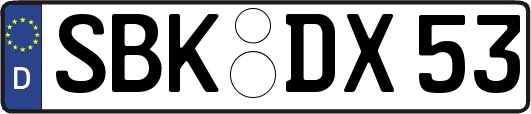 SBK-DX53