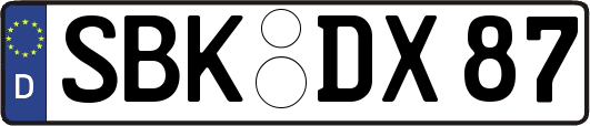SBK-DX87