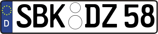 SBK-DZ58