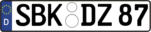 SBK-DZ87