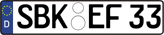 SBK-EF33