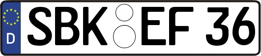 SBK-EF36