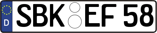 SBK-EF58