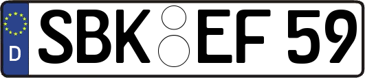 SBK-EF59