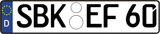 SBK-EF60