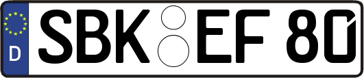 SBK-EF80