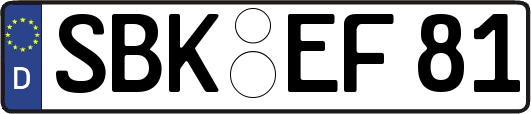 SBK-EF81