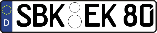 SBK-EK80