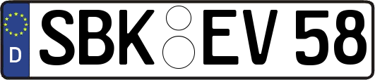 SBK-EV58