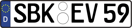 SBK-EV59