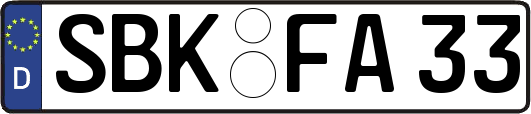 SBK-FA33