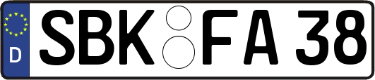 SBK-FA38