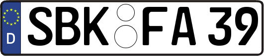 SBK-FA39