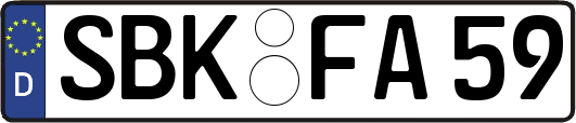 SBK-FA59