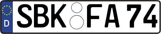 SBK-FA74