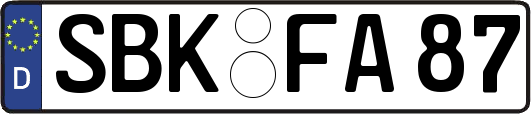 SBK-FA87