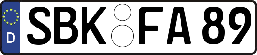 SBK-FA89